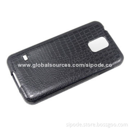 Leather Coating Plating Covers for Samsung galaxy S5